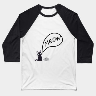 black kitten Baseball T-Shirt